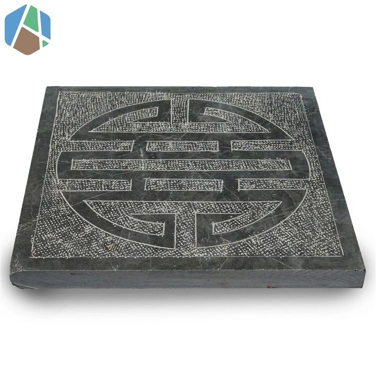 Đá Xanh Đen Băm Chữ Thọ - Ảnh 3