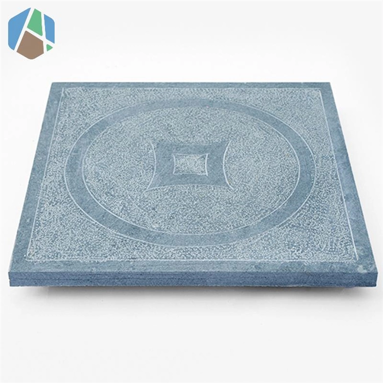 Đá Xanh Rêu Băm Đồng Tiền Không Mắt - Ảnh 3