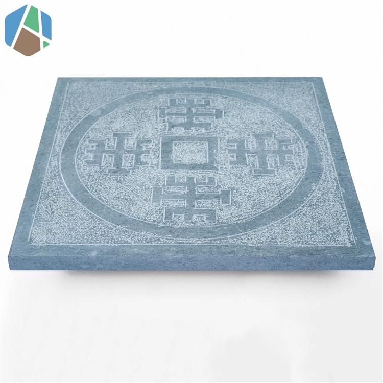 Đá Xanh Rêu Băm Đồng Tiền Trinh - Ảnh 3