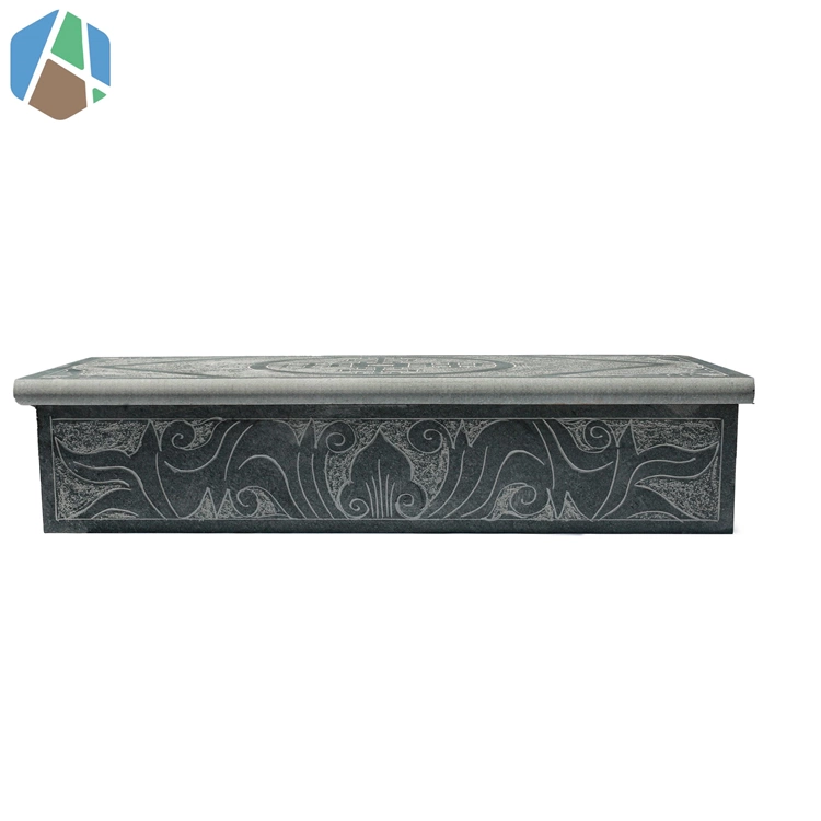 Đá Tam Cấp Xanh Rêu Băm Đồng Tiền - Ảnh 4