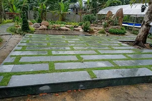 5+ Mẫu đá bazan lát sân vườn | Báo giá đá bazan lát sân vườn hiện nay