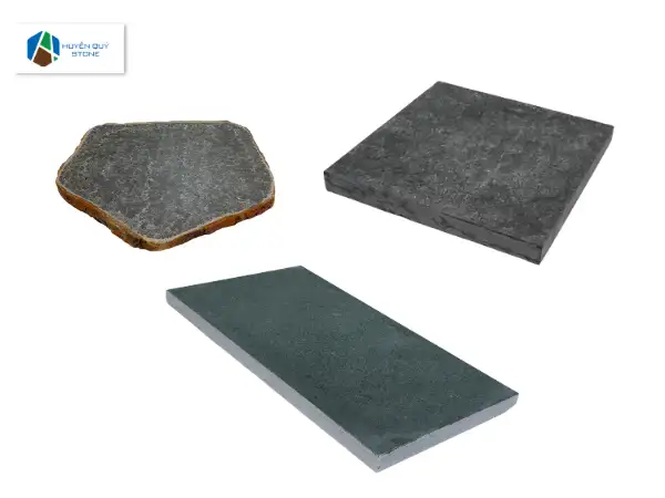 Độ dày của đá tùy thuộc vào yêu cầu khu vực lát