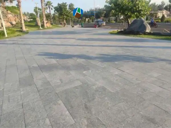 Đá Granite Phú Yên Khò lát sân cảnh quan