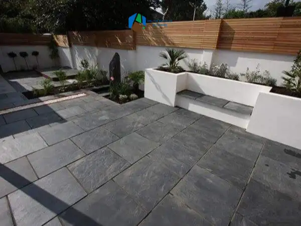 Đá lát sân vườn biệt thự - Slate Lai Châu