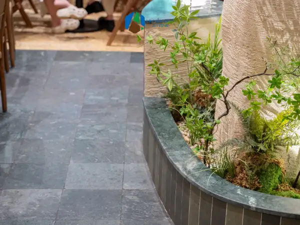 Đá tự nhiên lát quán cà phê, sân vườn