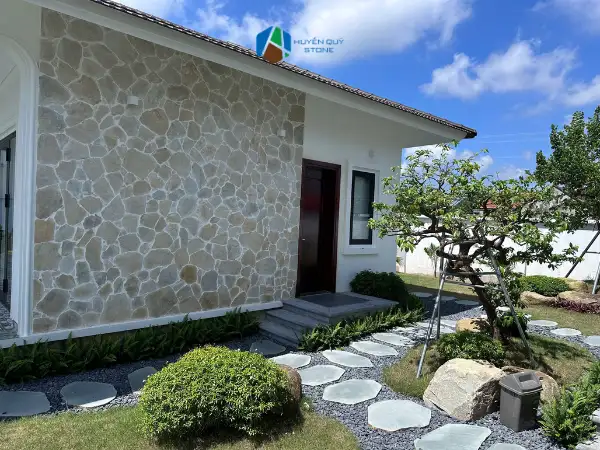 Đá lát sân vườn, cảnh quan biệt thự cao cấp