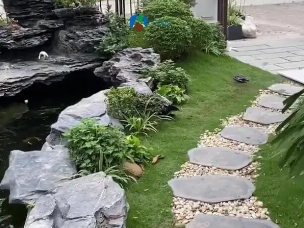 Khảo sát thực tế không gian sân vườn biệt thự