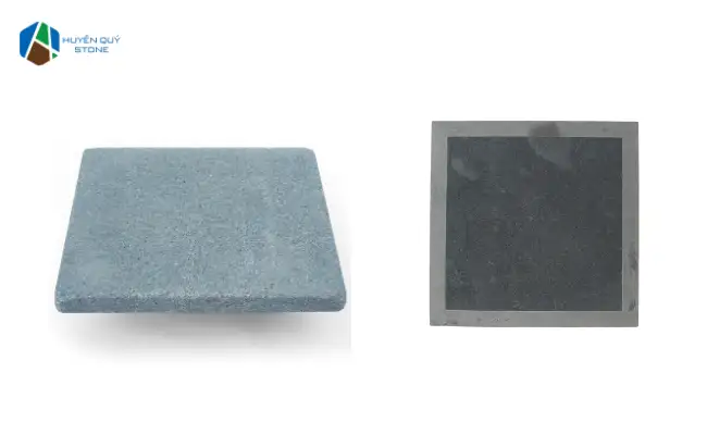 Mẫu đá lát sân vườn xanh rêu kích thước 30x30 tại Huyền Qúy Stone