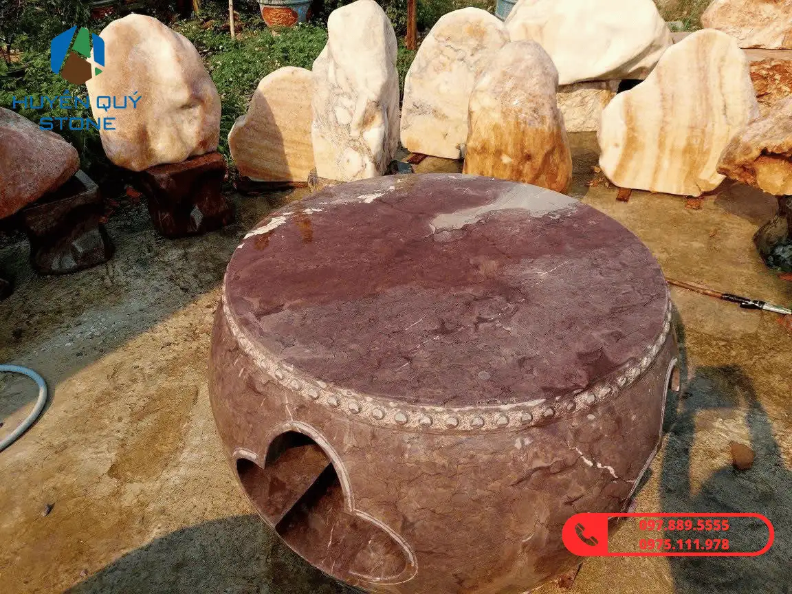 Bàn ghế đá - Ảnh 4