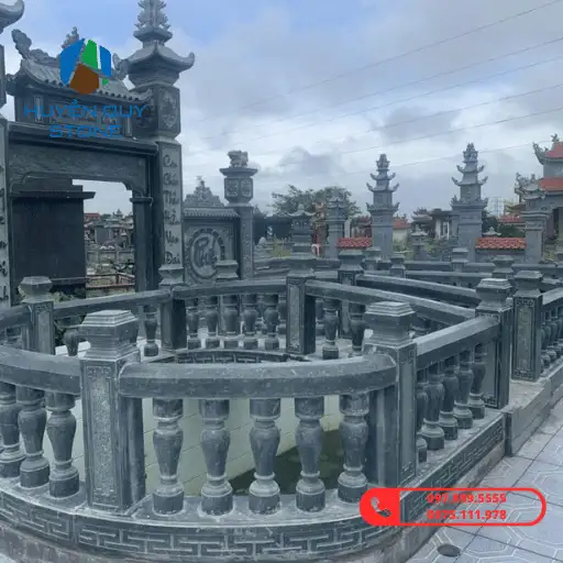 Alternative view of Lan can đá xanh rêu
