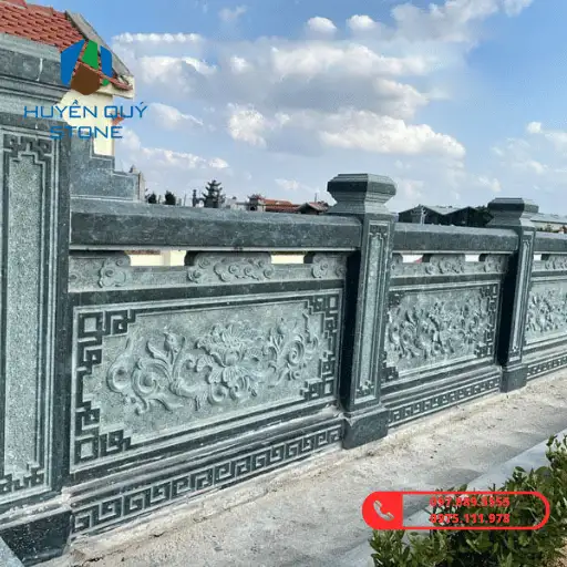 Lan can đá xanh rêu - Ảnh 4