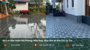 Đá lát sân vườn Hải Phòng