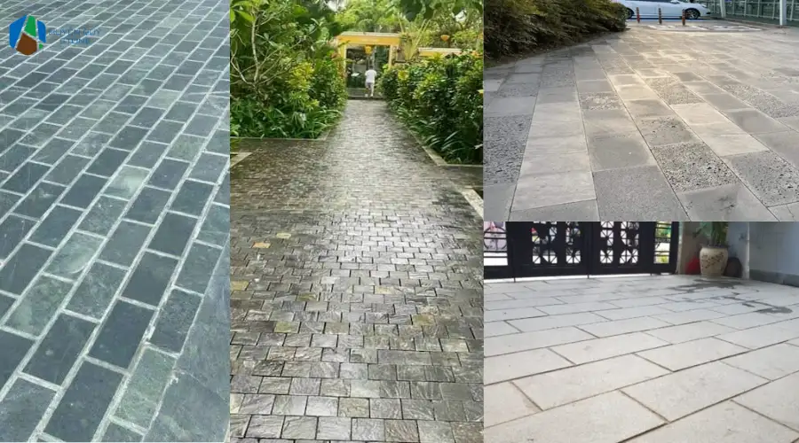 Một số dòng đá được ưa chuộng dùng lát sân vườn