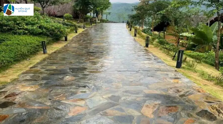 Đá lát sân Lai Châu chống thấm tốt