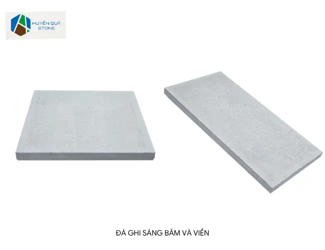 Mẫu đá ghi sáng băm cà viền