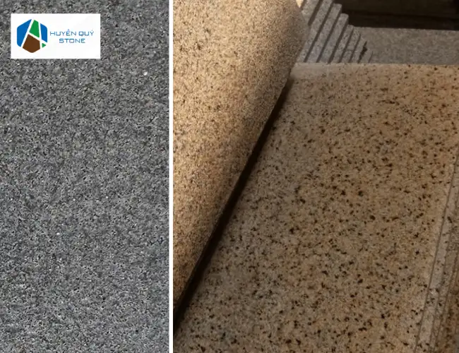 Mẫu đá Granite tím hoa cà khò lửa