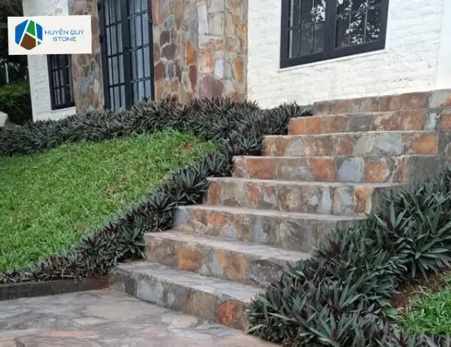Đá rối lát sân vườn, tạo phong cách riêng, độc đáo