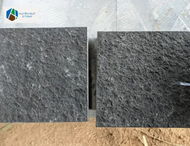 Đá bazan khò lửa, lát sân chống trơn