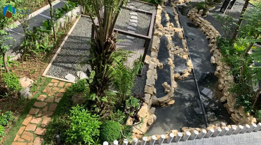 Đá lát tự nhiên cảnh quan ECOPARK