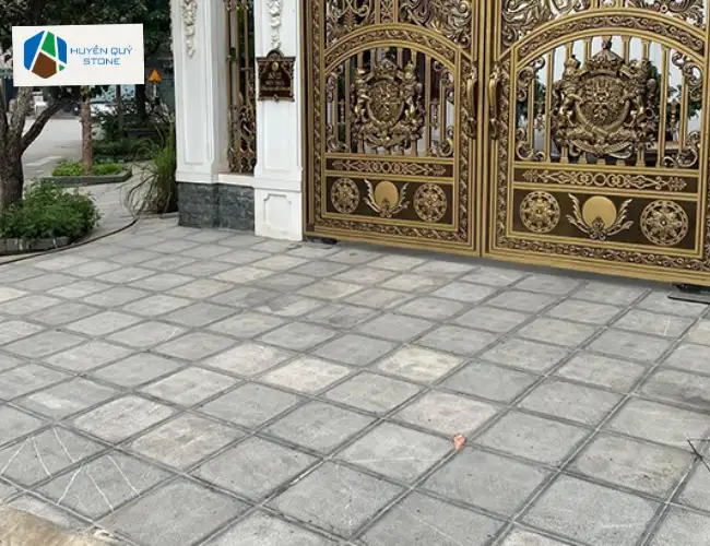 Đá tự nhiên lát sân, vỉa hè