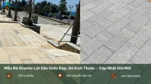 đá granite lát sân vườn