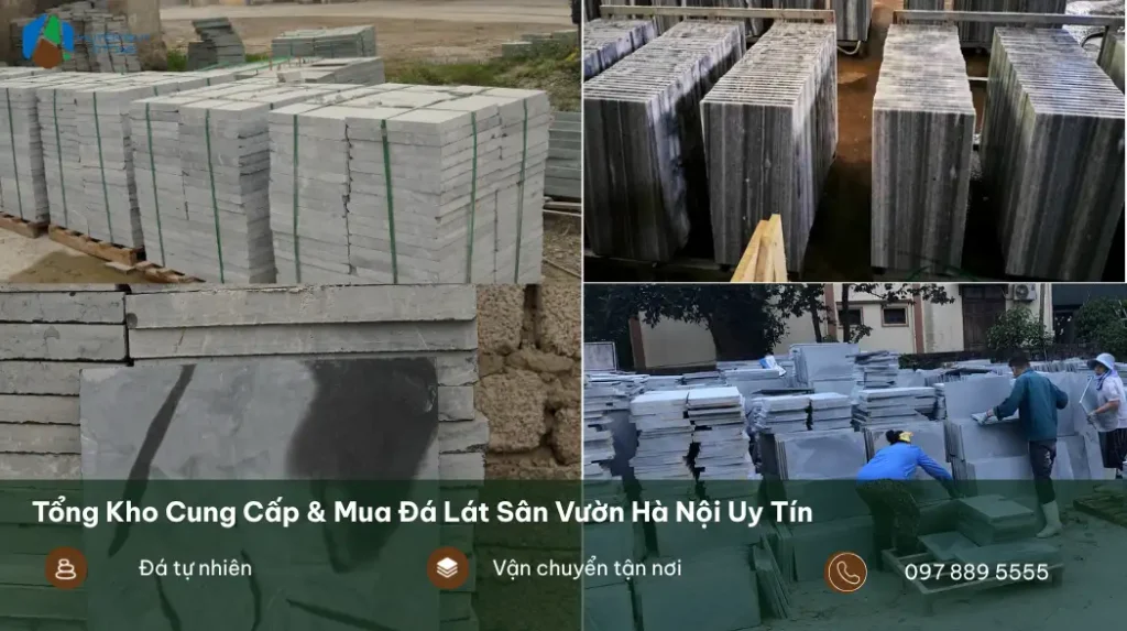 đá lát sân vườn hà nội