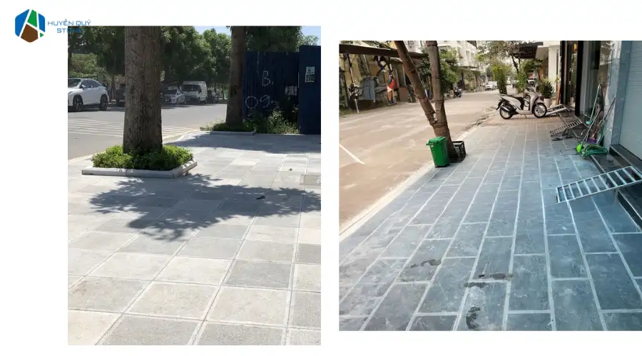 Đá lát vỉa hè 30x30 và 30x60