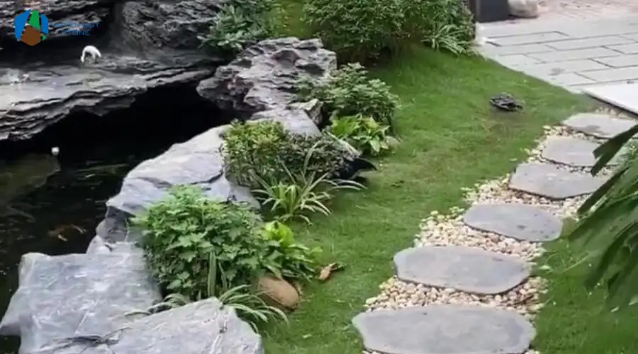 Đá lát lối đi trong vườn